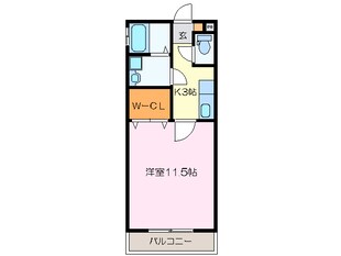 松阪駅 徒歩25分 1階の物件間取画像